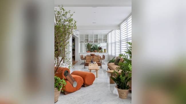 O quente da temporada na decoração da casa de Taís Araújo e Lázaro Ramos