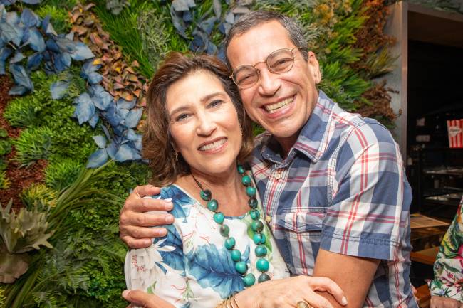 Beth Goulart e Luiz Mena Barreto