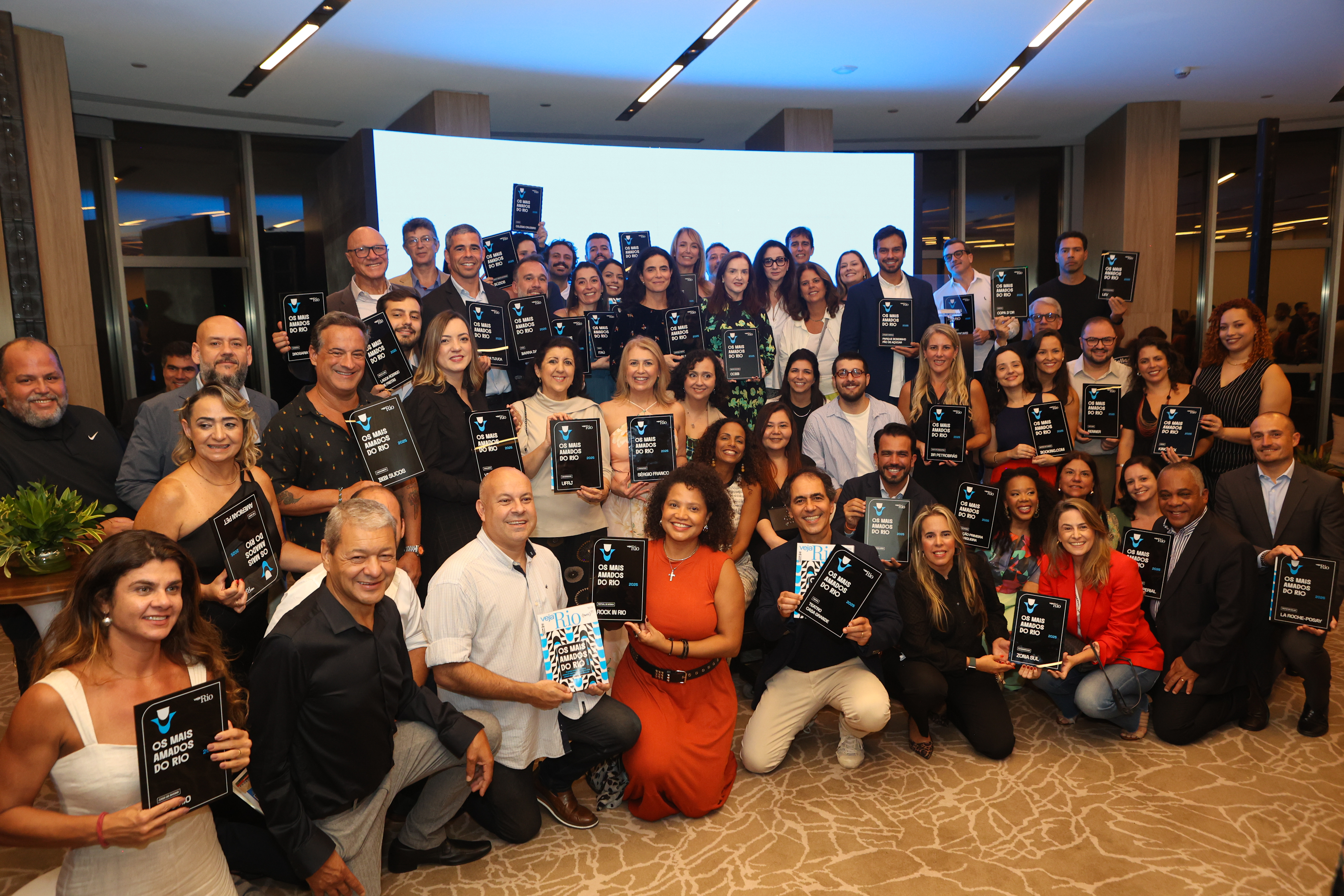 Cerimônia no Fairmont marca a sexta edição do prêmio Os Mais Amados do Rio