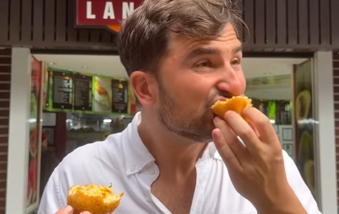 Você aguentaria? Americano mostra em vídeo o que comeu em um dia no Rio