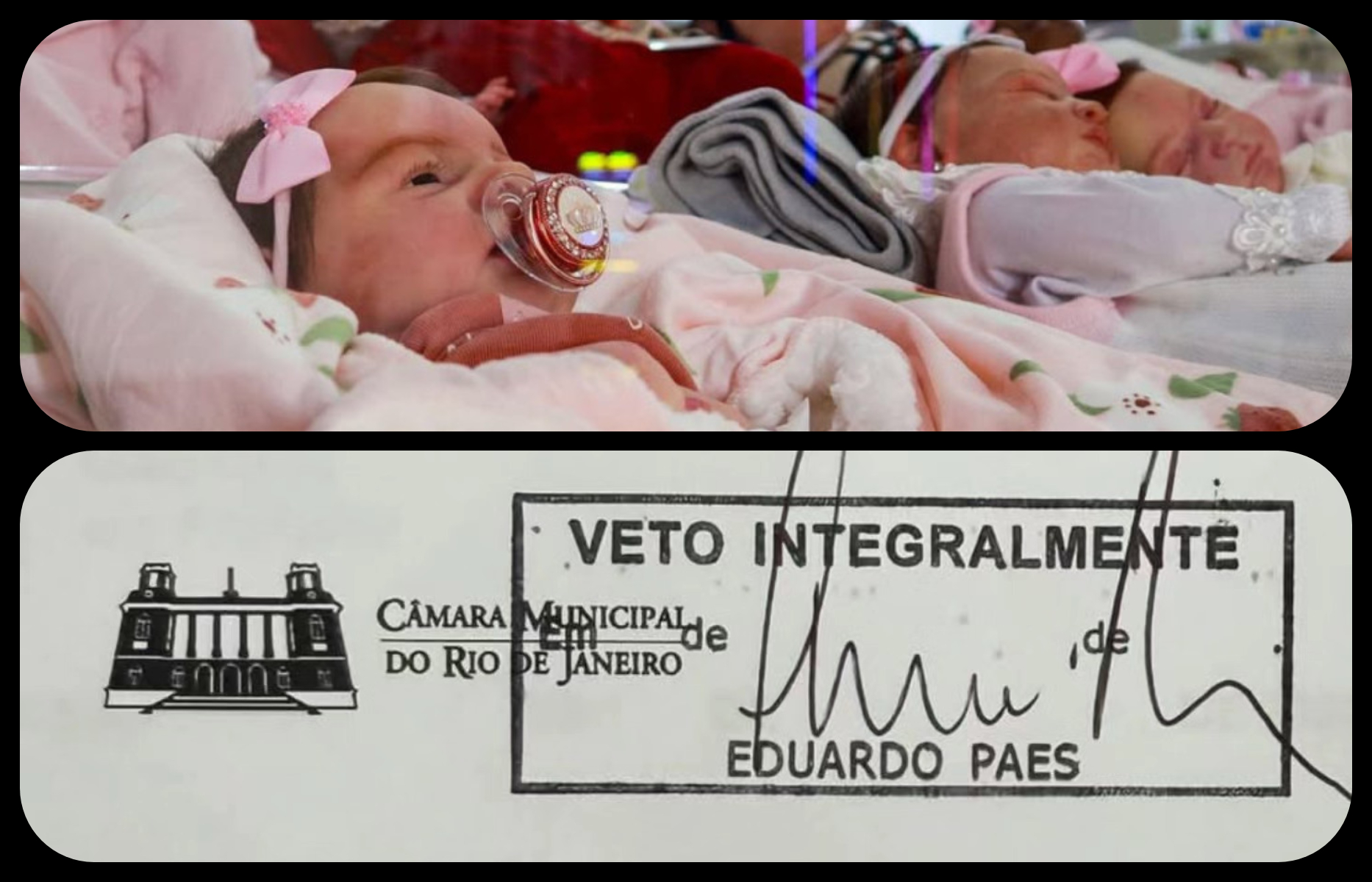 Jornalista comenta veto de Paes ao “Dia da Cegonha Reborn”