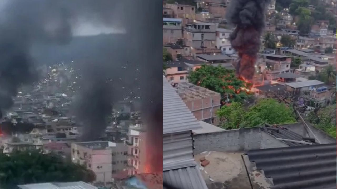 Caos no Rio: bandidos sequestram ônibus e fecham diversas vias na cidade