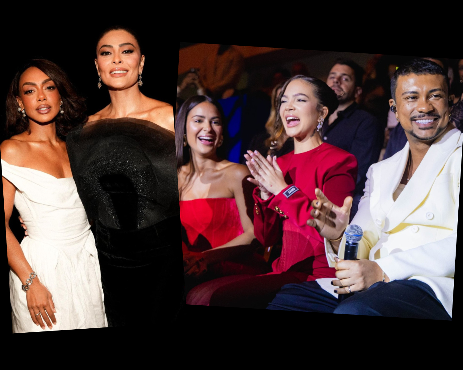 Festa de “Os Donos do Jogo” vira roda de samba: Juliana Paes, Xamã…