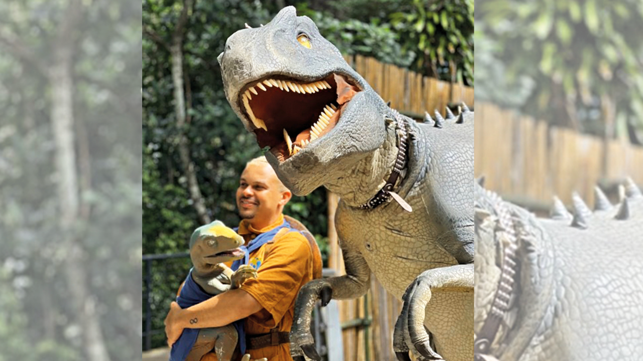 Terra dos Dinos de Miguel Pereira aporta no Parque Bondinho