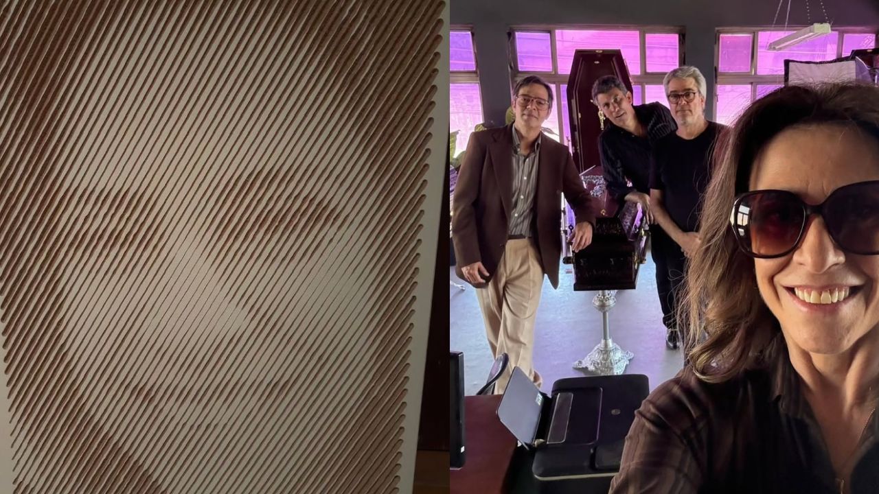Fernanda Torres agradece presente enviado por fã anônimo em set de filmagem