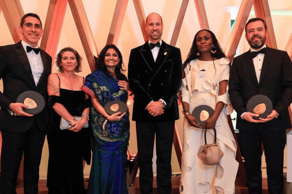 Empresa carioca vence o Earthshot Prize, iniciativa do Príncipe William