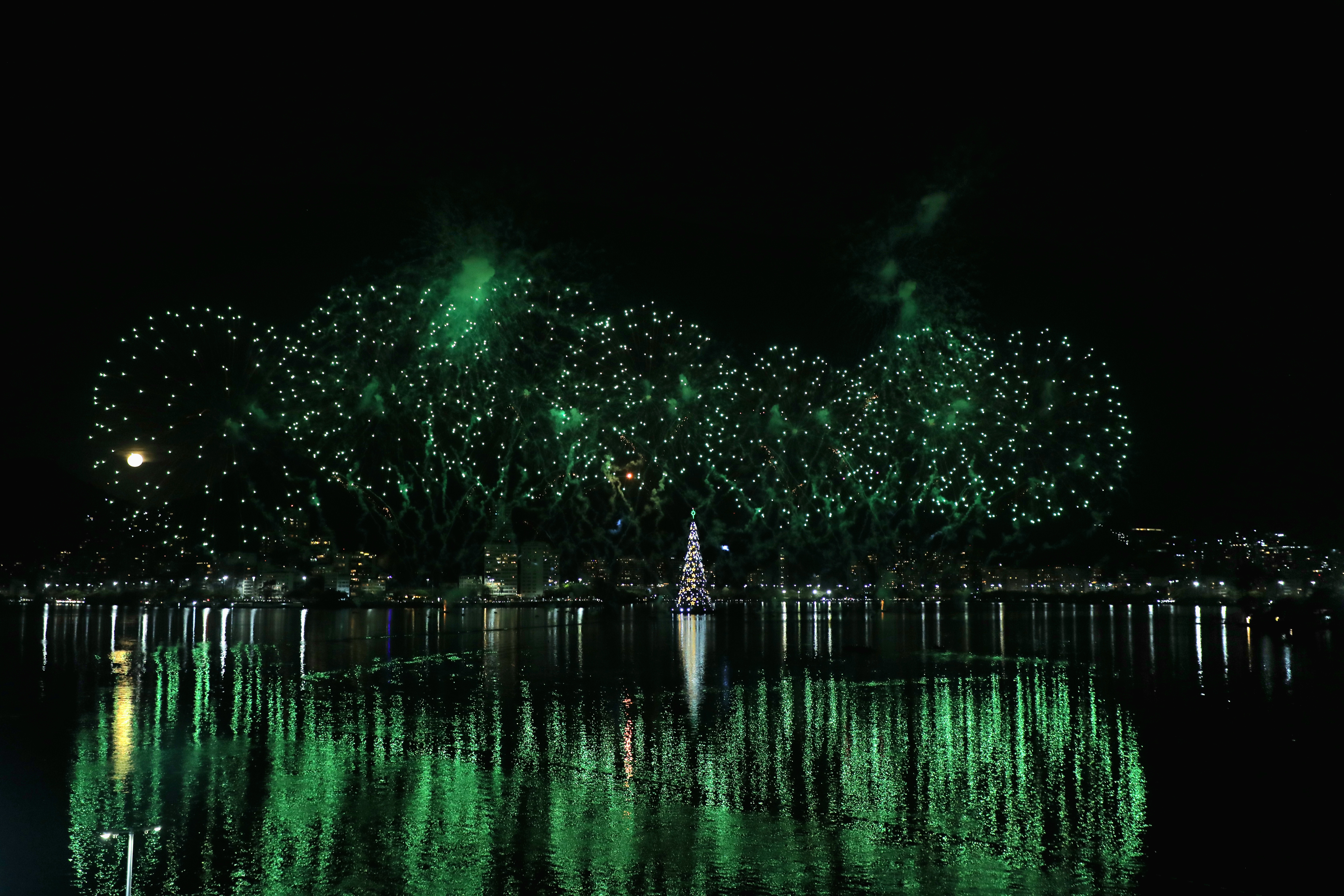 Como foi a inauguração da Árvore da Lagoa
