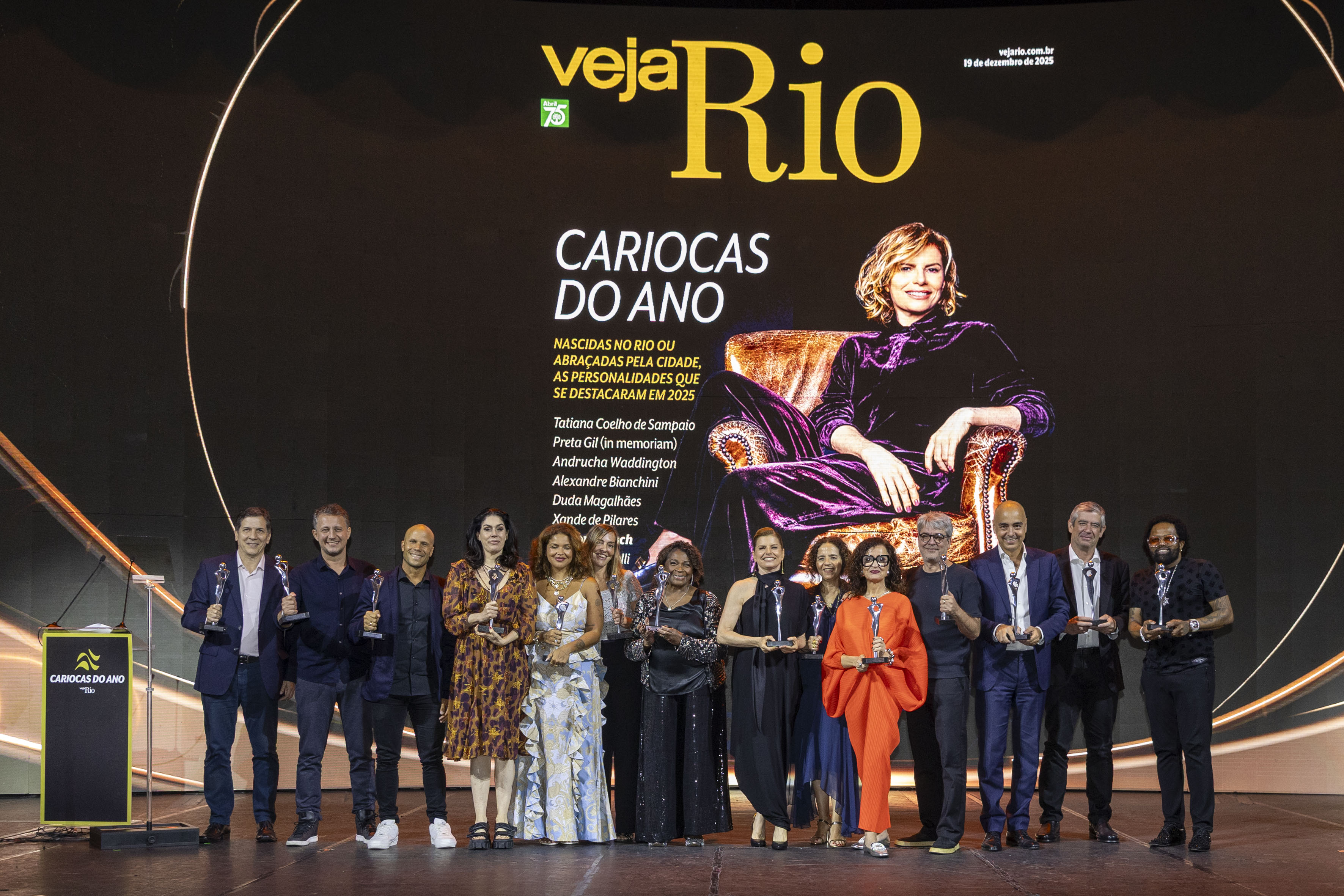 Cariocas do Ano 2025: confira a lista completa de vencedores