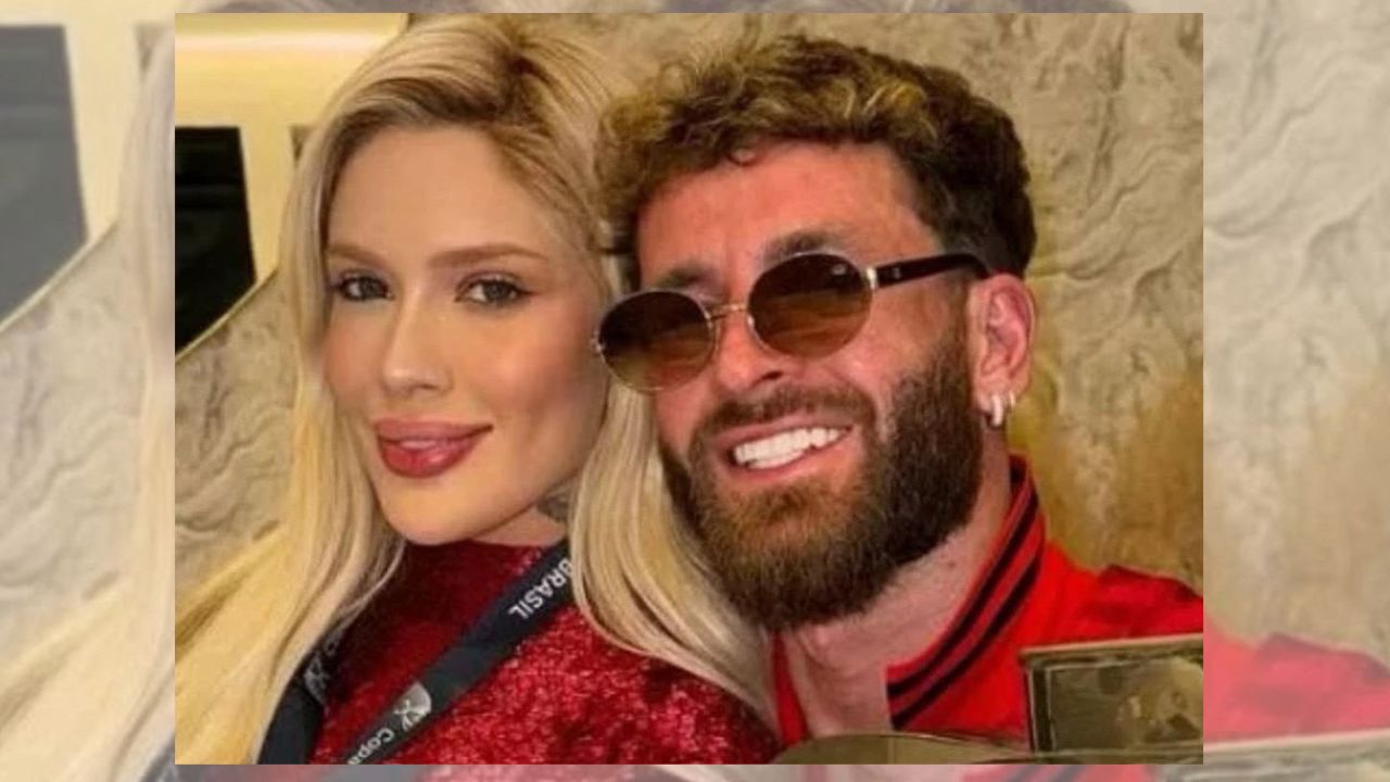 Voltaram? Léo Pereira se declara para Karoline Lima em festa do Flamengo