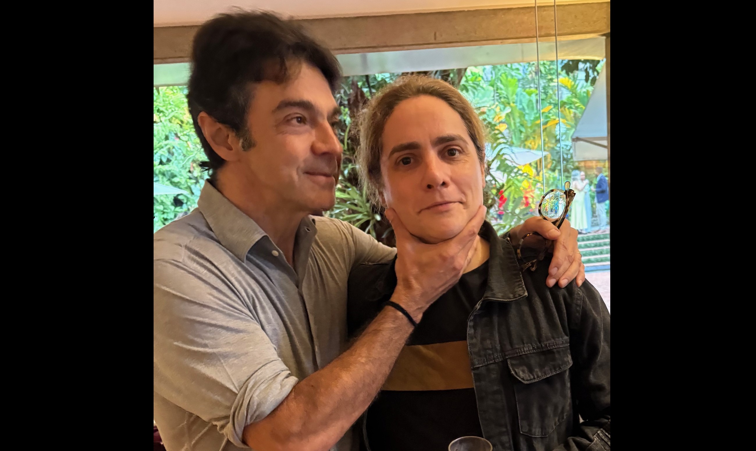 Zé Antonio e Bernardo Rato: aposta de R$ 10 mil por um cabelo que jura ser natural