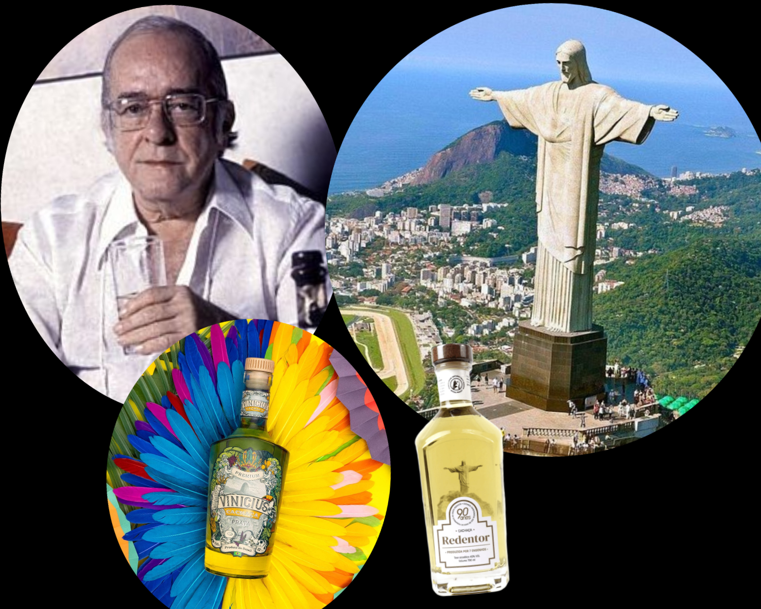 Cachaça em homenagem a Vinicius de Moraes e ao Cristo em Madri
