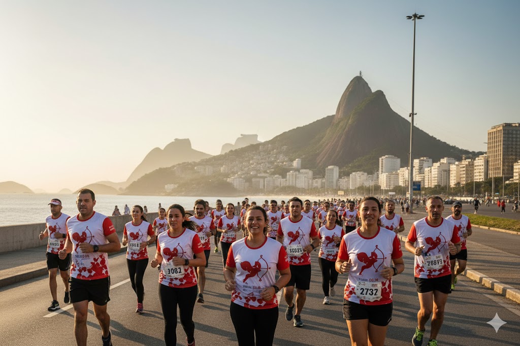 “Corrida dos Solteiros”: se não rolar match, rola endorfina