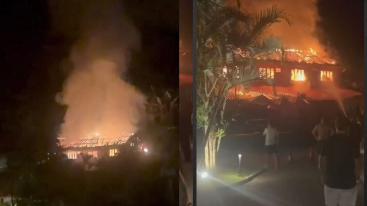 As causas do incêndio em hotel fazenda em Conservatória, no Vale do Café