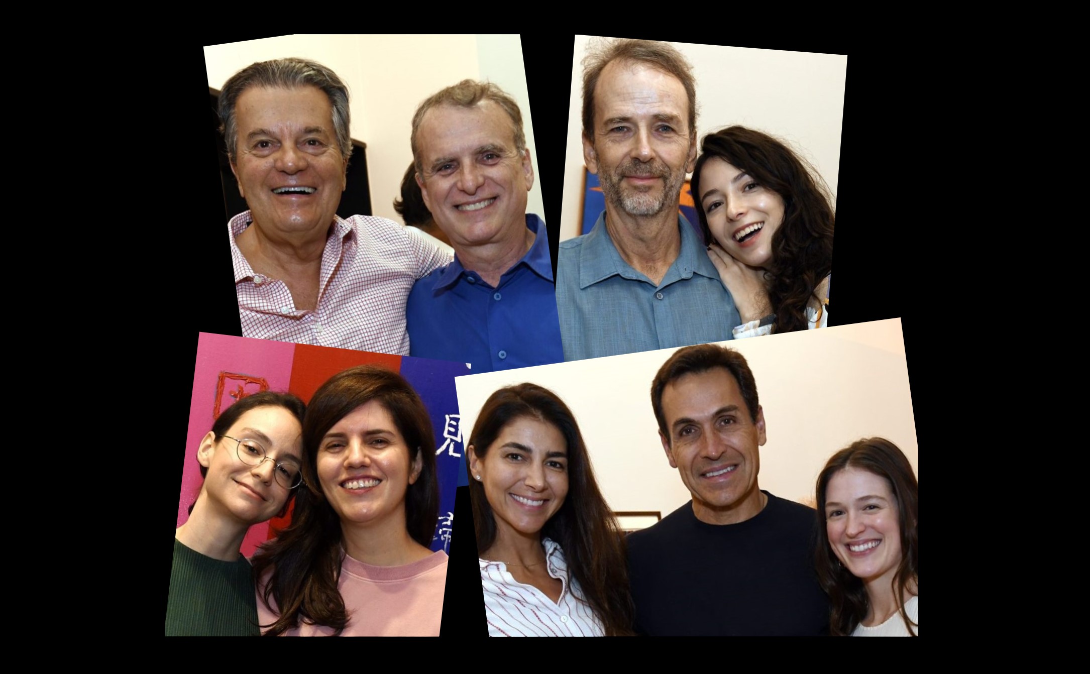 Abertura da coletiva “Morar na cor”, a 10ª exposião da Flexa, no Leblon