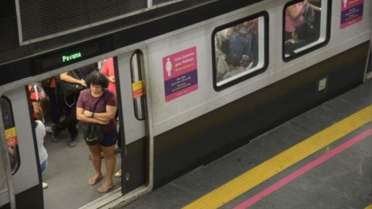 Homens que usarem vagão feminino em trens e metrô poderão ser multados