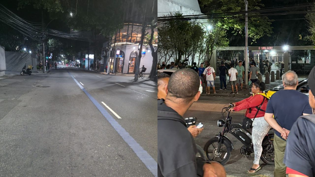 Ocorrência policial fecha a Rua São Clemente, em Botafogo, por uma hora
