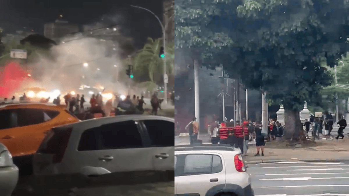 Jovem perde a visão em briga entre torcedores de Flamengo e Vasco