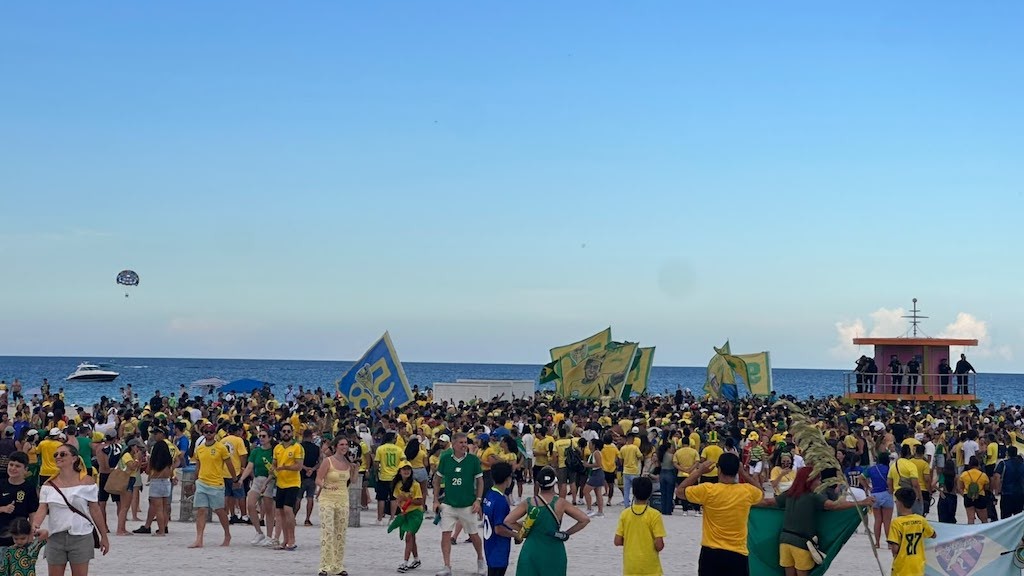 Da arquibancada ao caviar: muito além do jogo do Brasil em Miami