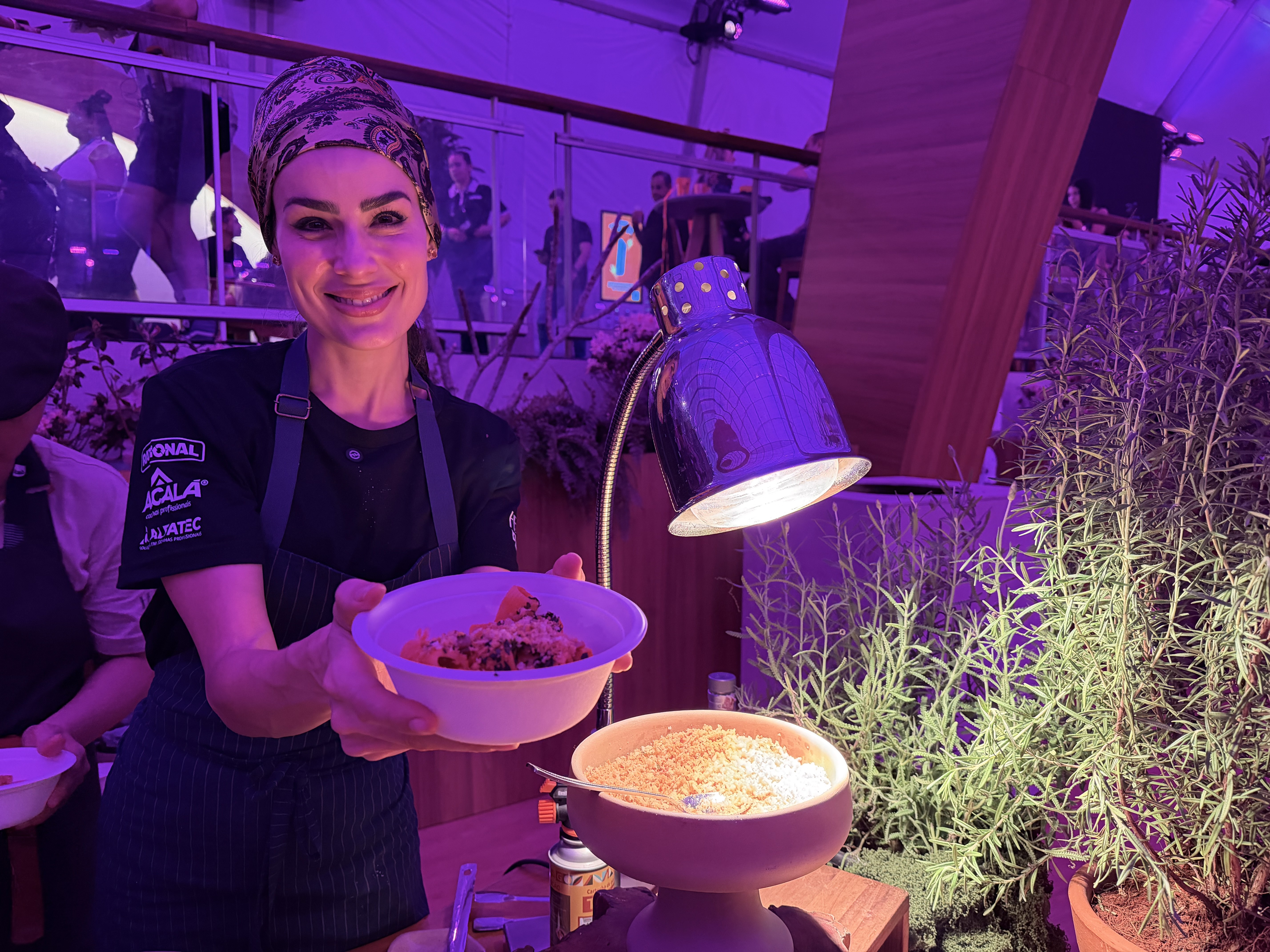 “Só dormi 1h30”, diz Heaven Delhaye chef da área VIP do Rock in Rio