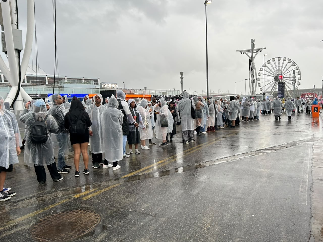 Por que não pode entrar com guarda-chuva no Rock in Rio