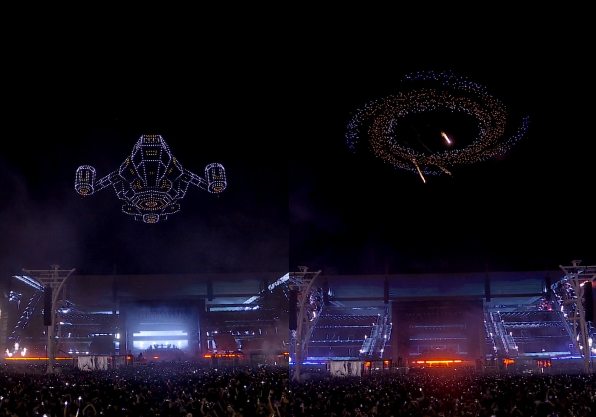 O céu é o limite: Alok leva show de drones a outro patamar no Rock in Rio